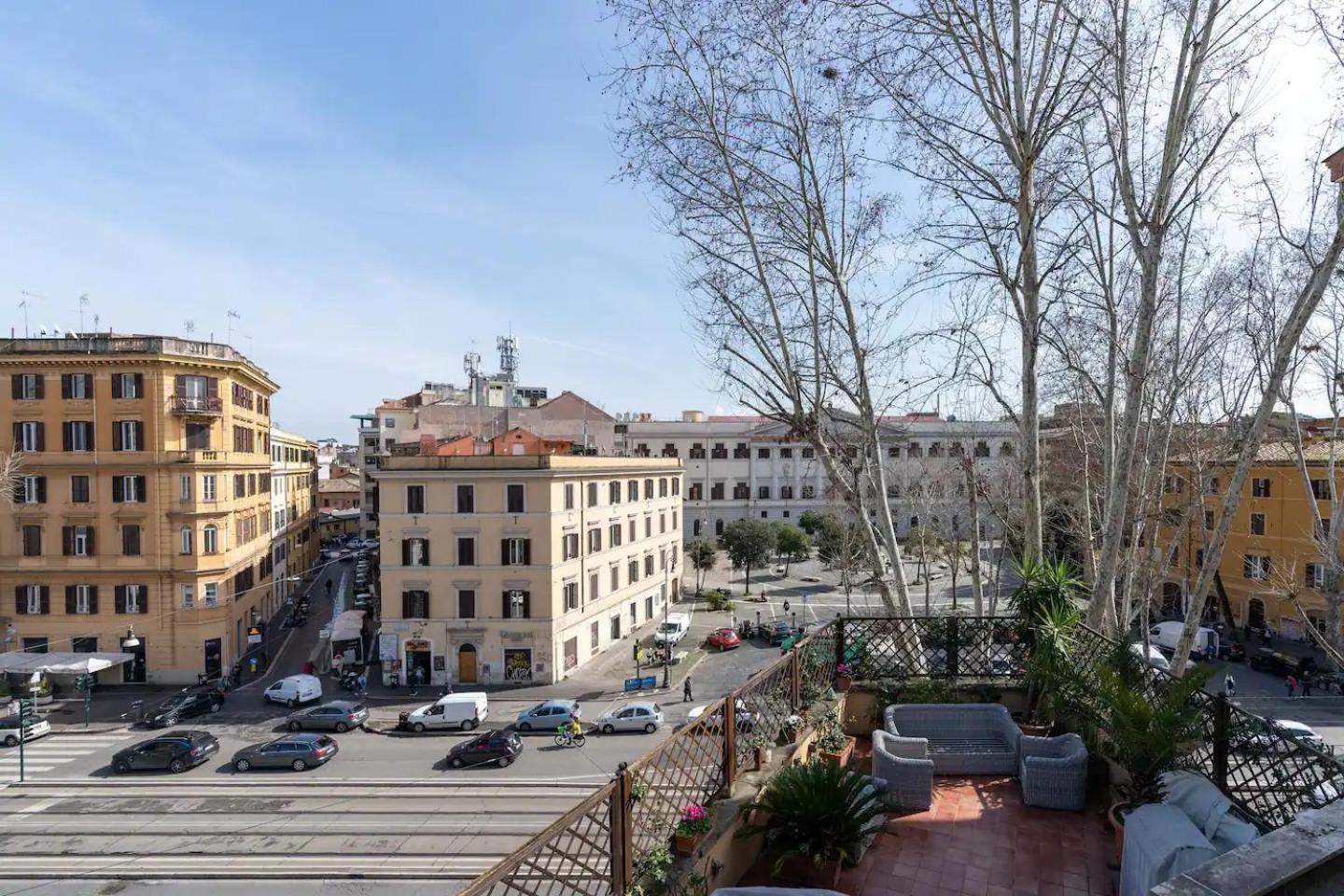 15 Min From Piazza Venezia Skyline Sanctuary In Trastevere Εξωτερικό φωτογραφία