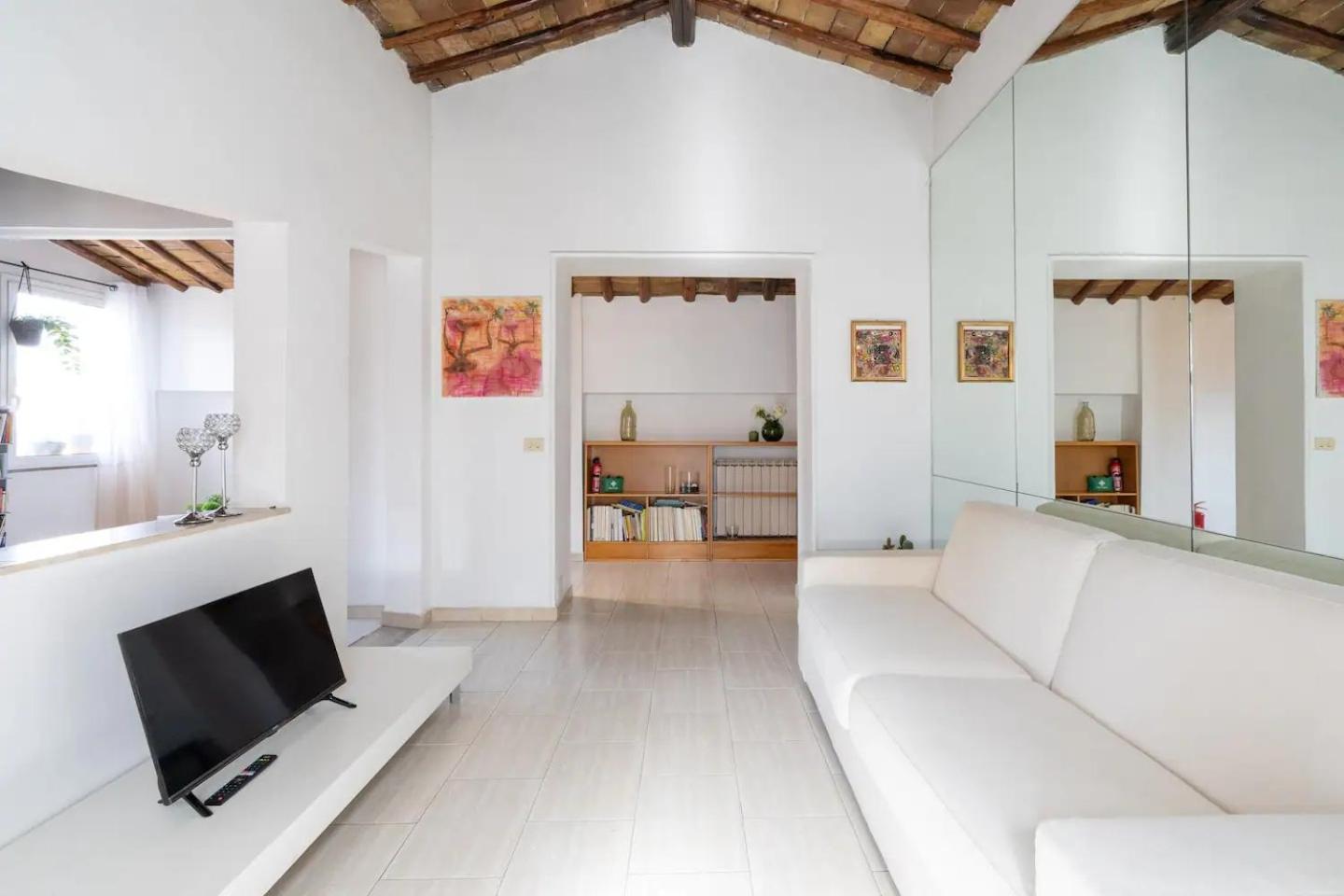 15 Min From Piazza Venezia Skyline Sanctuary In Trastevere Εξωτερικό φωτογραφία