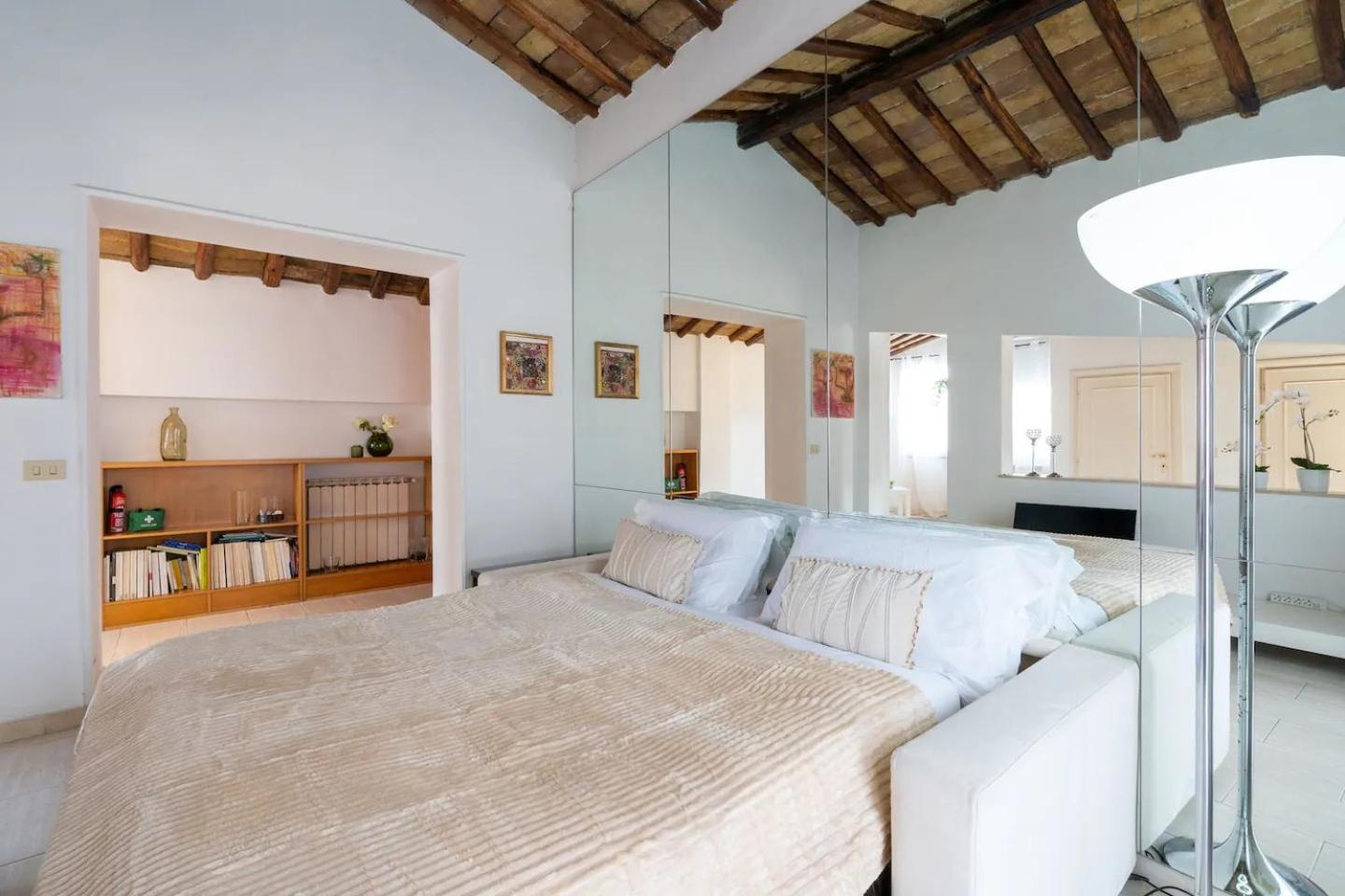 15 Min From Piazza Venezia Skyline Sanctuary In Trastevere Εξωτερικό φωτογραφία