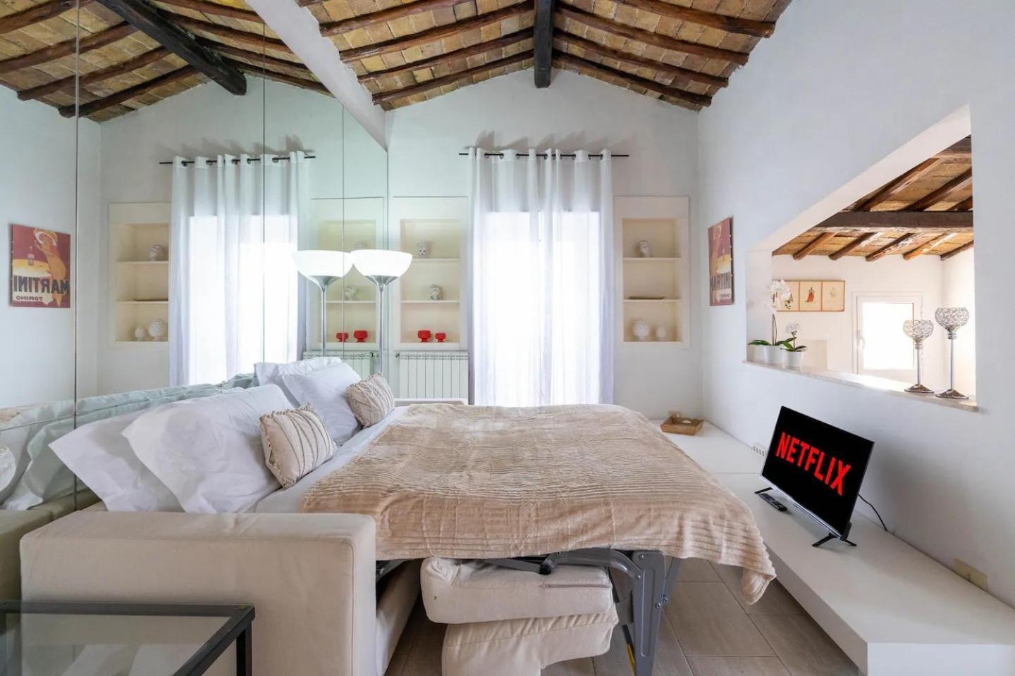 15 Min From Piazza Venezia Skyline Sanctuary In Trastevere Εξωτερικό φωτογραφία