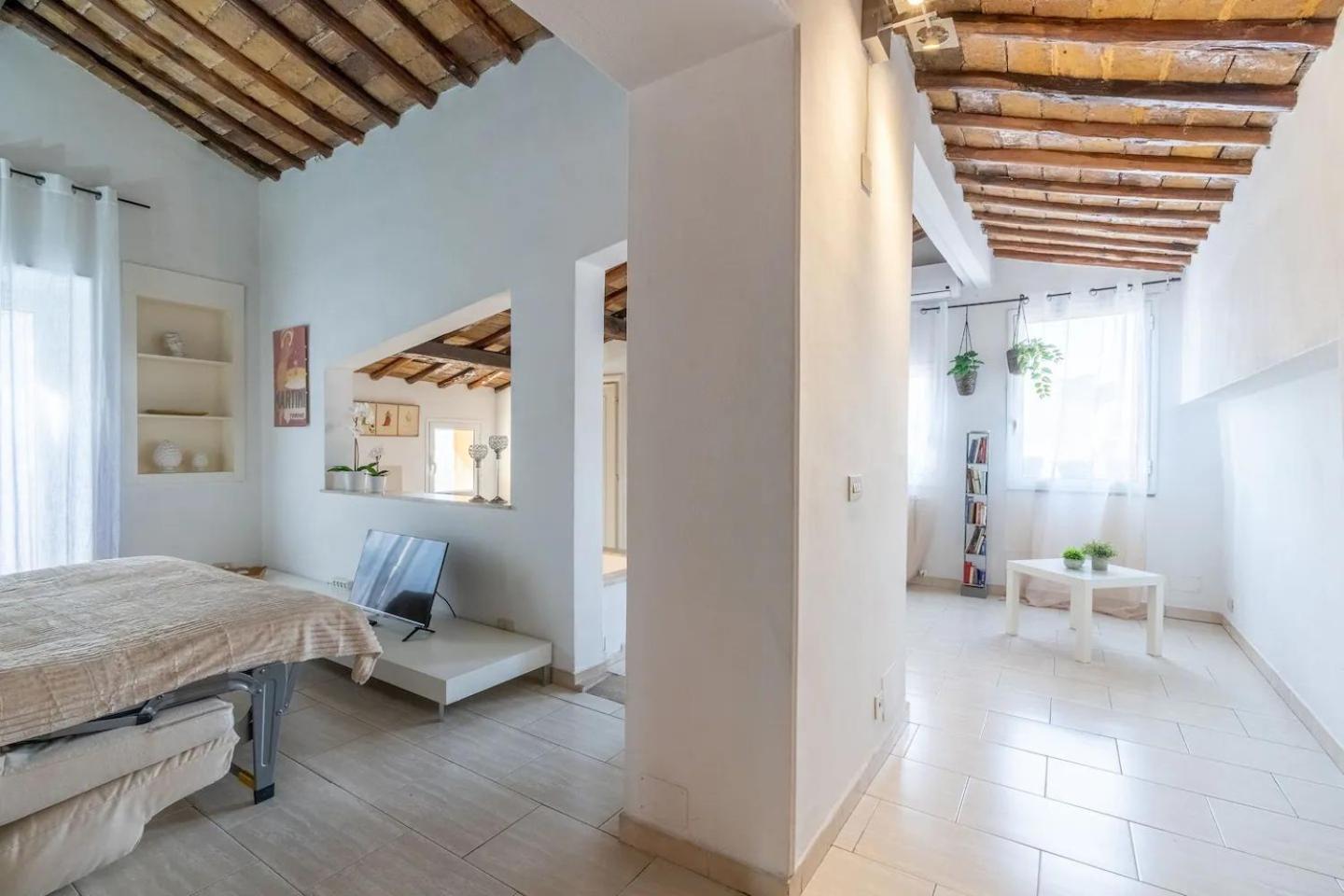 15 Min From Piazza Venezia Skyline Sanctuary In Trastevere Εξωτερικό φωτογραφία