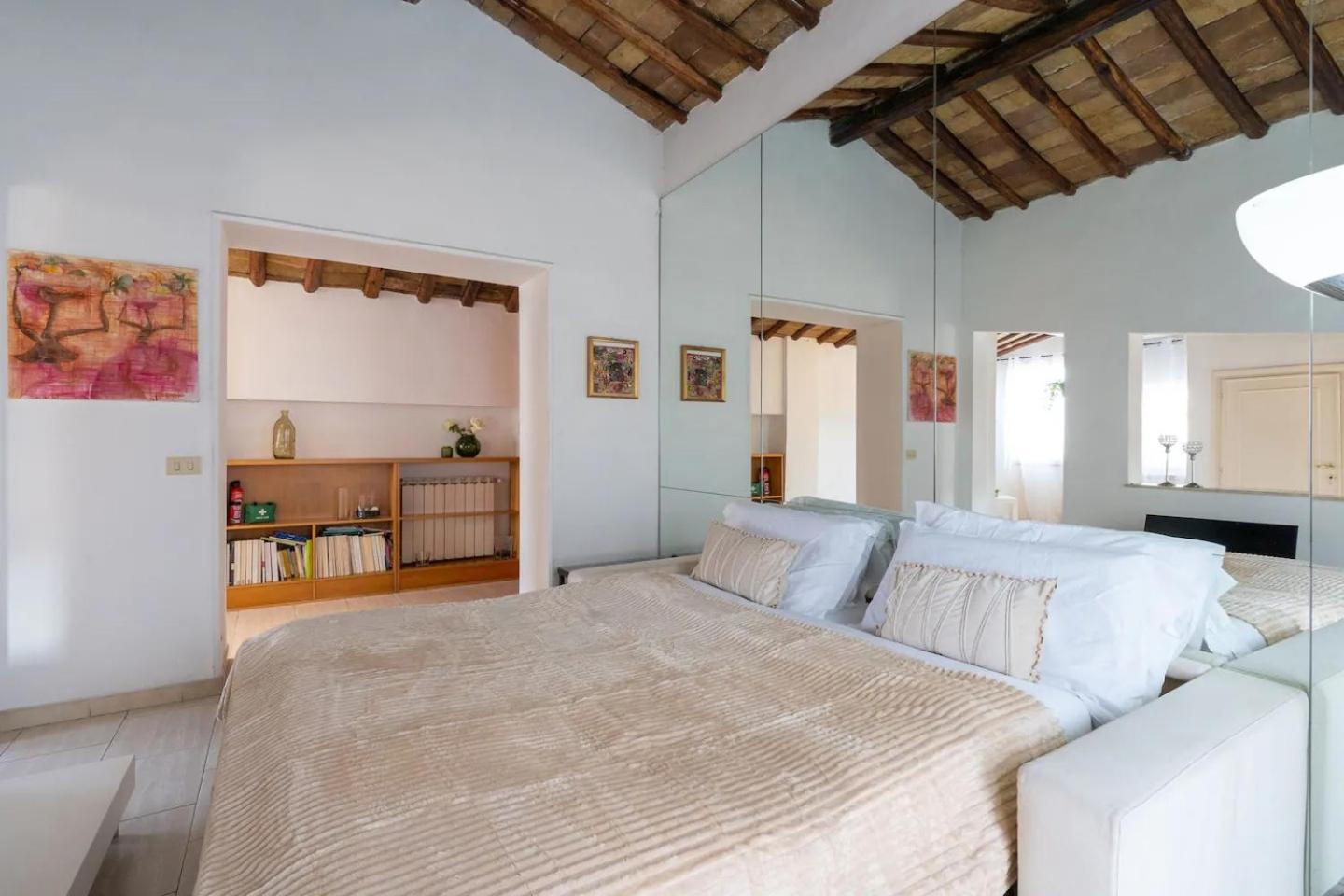 15 Min From Piazza Venezia Skyline Sanctuary In Trastevere Εξωτερικό φωτογραφία